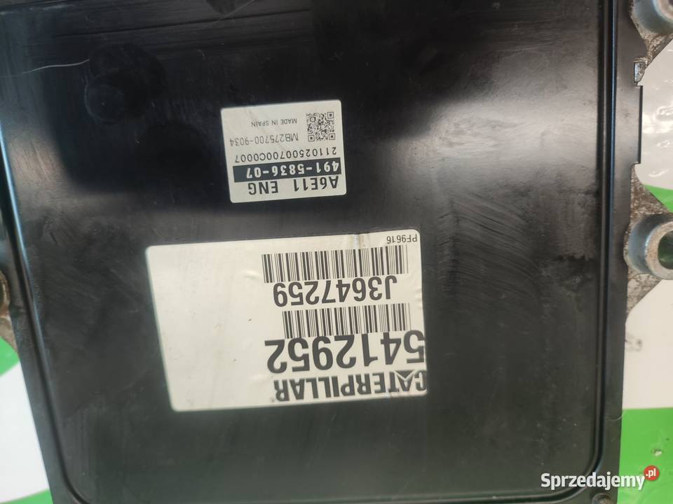 Moduł Komputer Sterownik silnika Caterpillar C36 Wilkowo