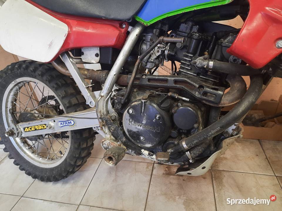 Kawasaki KLR 250 części głowica koło lampa bak dolnośląskie Jelenia Góra