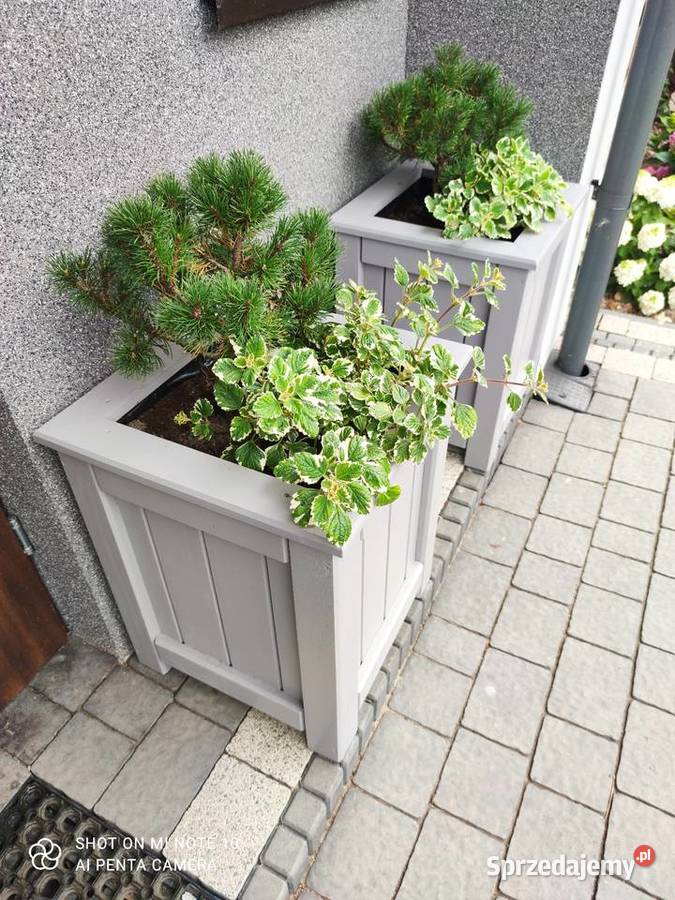 Donica drewniana ogrodowa Zduńska Wola