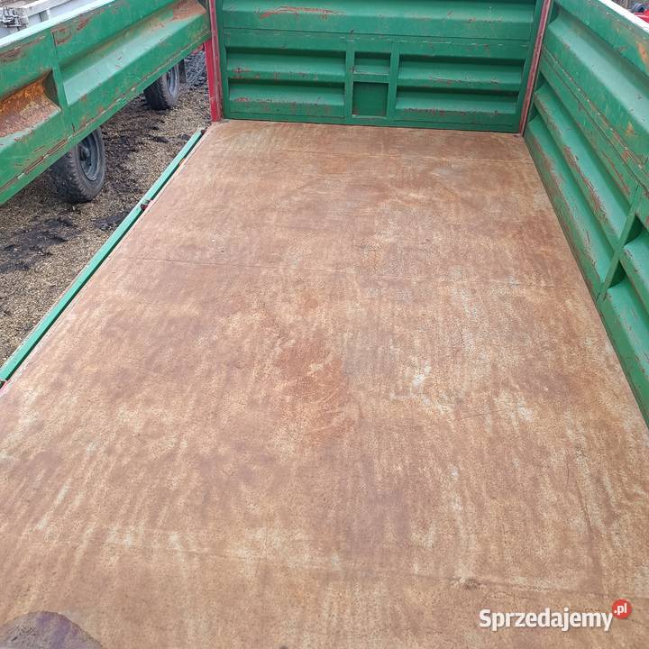 Przyczepa jednoosiowa wywrotka