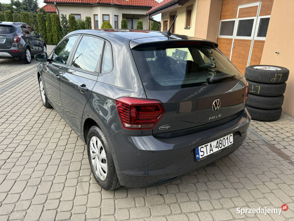 Volkswagen Polo 10 TSI 95 Klimatyzacja CarPlay śląskie Orzech