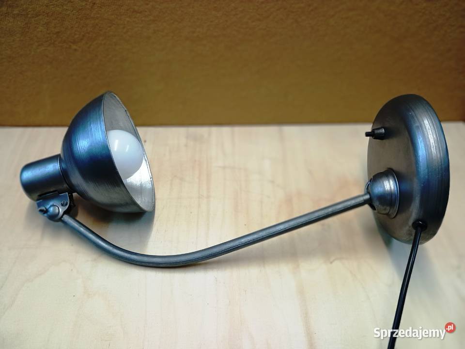 Lampa biurkowa kancelaryjna w stylu Bauhaus lata Pozostałe Częstochowa