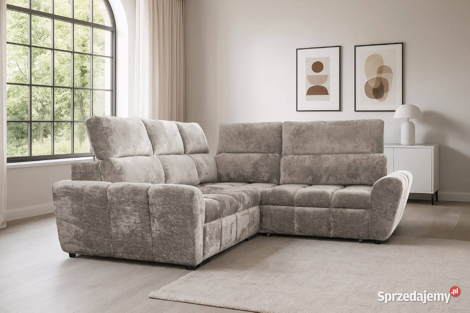 Duży narożnik Aurora IIRI wysuwane siedzisko dolnośląskie Wrocław