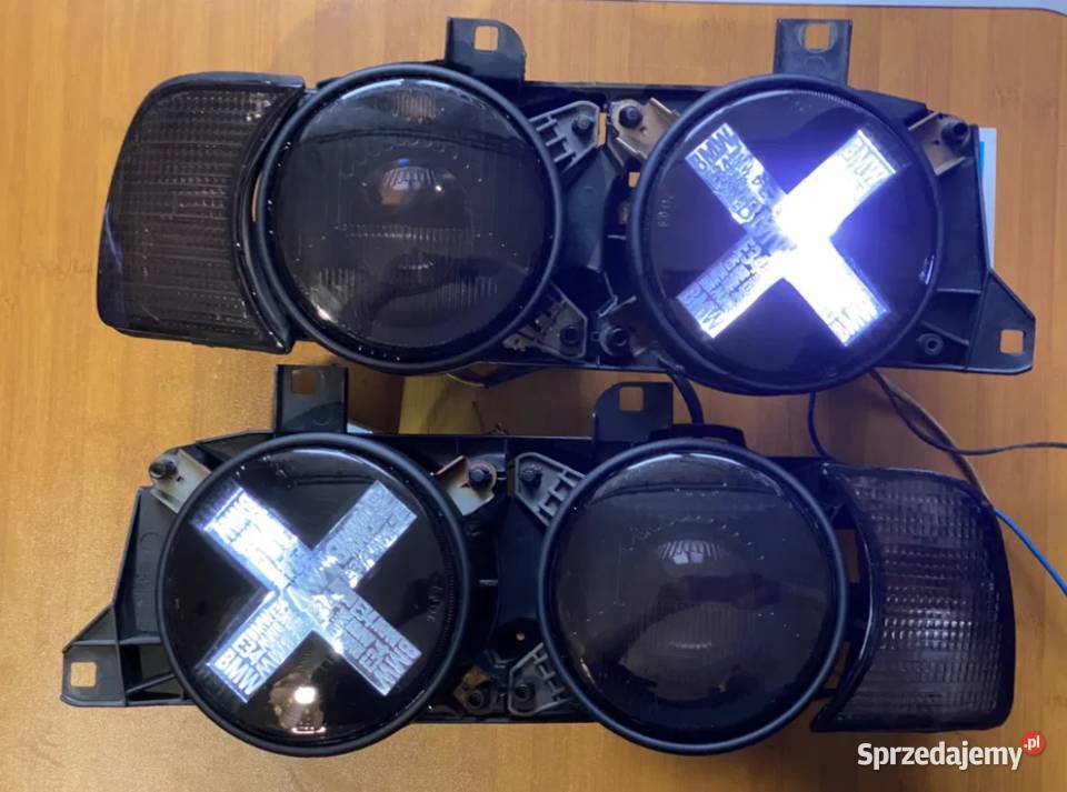 Zaslepki X KRZYZE BMW E34 Chełm