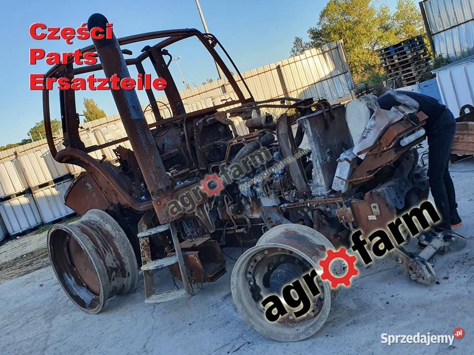 Deutz Agrotron M600 części skrzynia biegów most