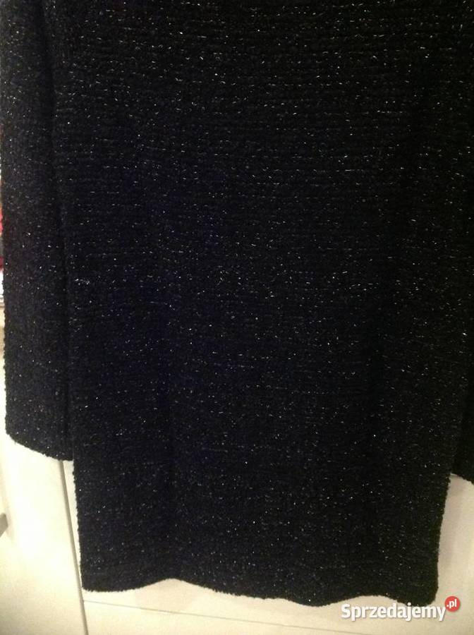 Czarna Sukienka Sweterkowa Damska NEXT S SM NOWA