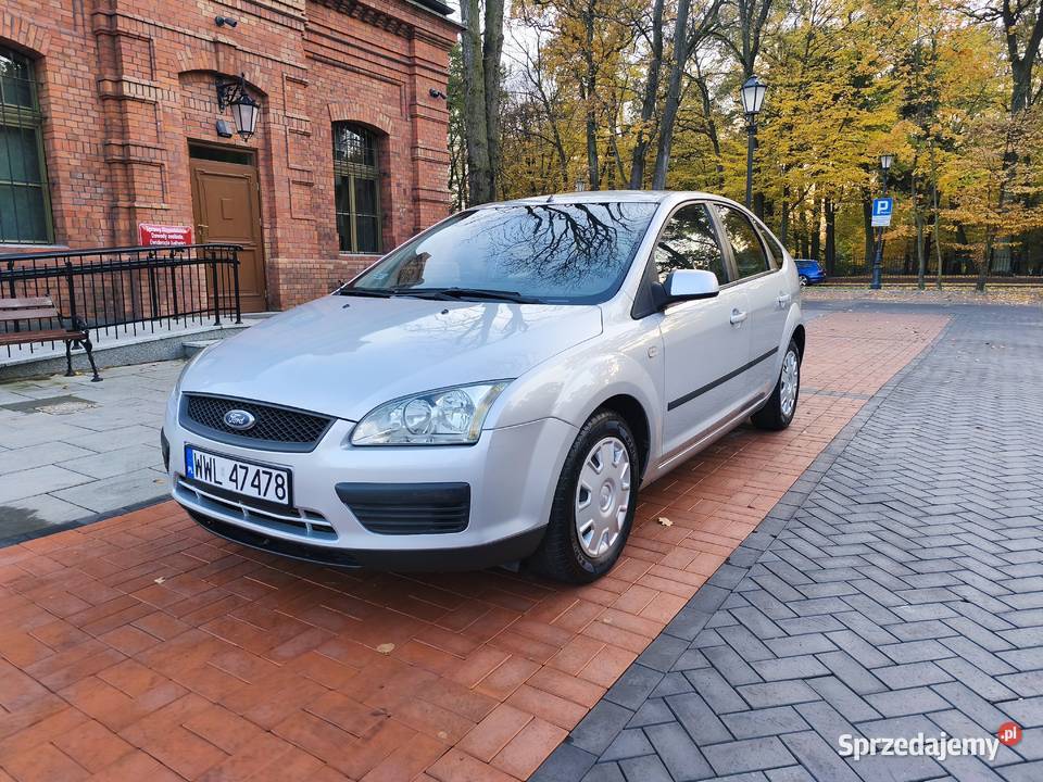 Ford Focus Salon Polska Ekonomiczny Diesel Mały Focus Samochody osobowe Międzyborów