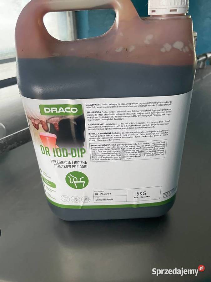 Draco DR IODDIP gęsty preparat do dipingu 5 Mrągowo sprzedam