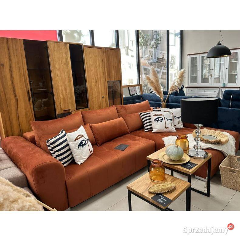 Narożnik Venecja tkanina SPANIE ELEKTRYCZNE Katowice