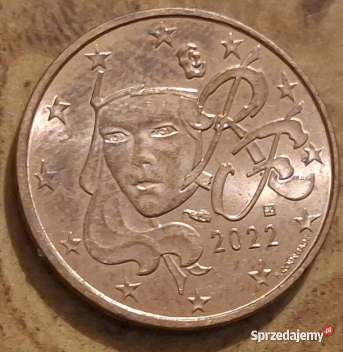 2 Euro cent Francja 202120222023 Rzadkie Lubawa sprzedam