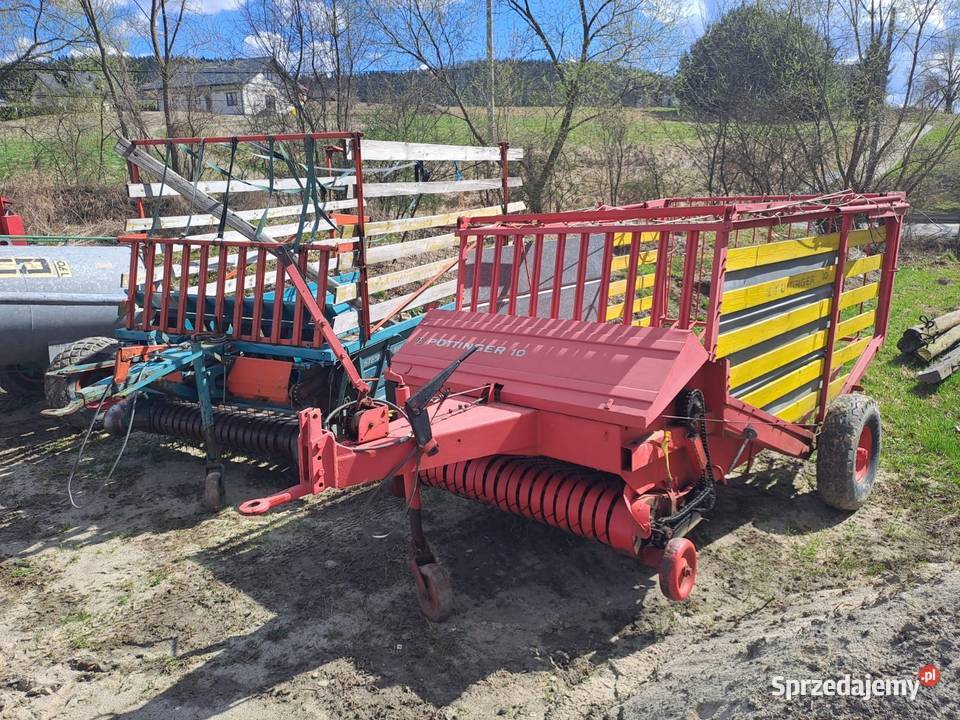 Przyczepa samozbierająca pottinger 10 steyr 12 Limanowa sprzedam