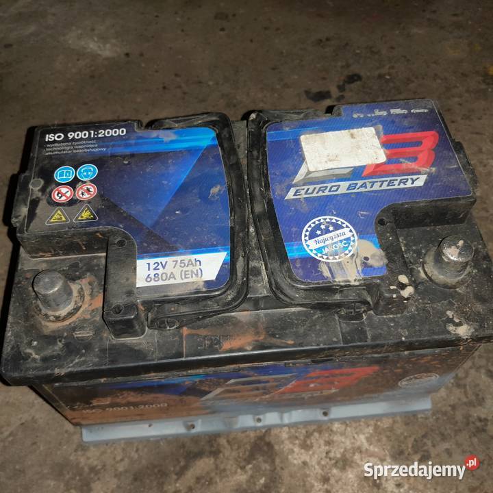 Akumulator 60ah 75ah łódzkie Lubochnia