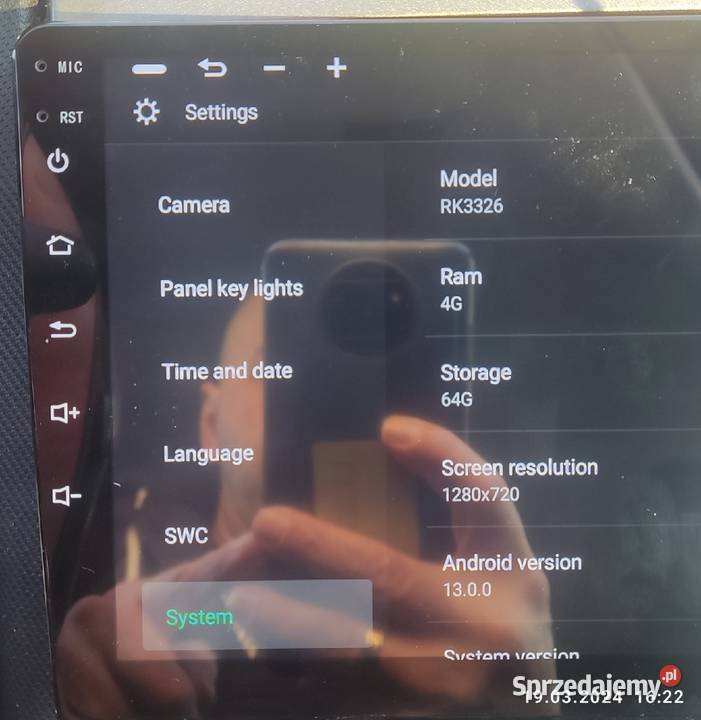 9 QLED 1280x720 Radio Rk3326 Wifi Bluetooth 4G śląskie Ruda Śląska