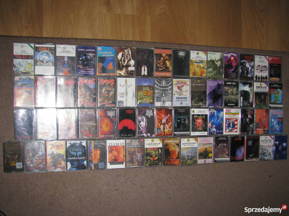 ORYGINALNE KASETY HEAVY METAL zachodniopomorskie Szczecin