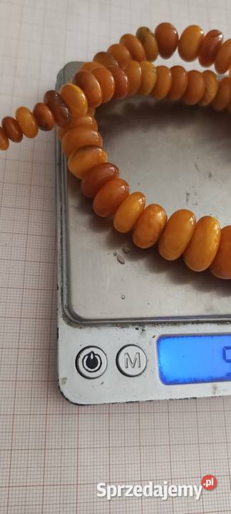 Naszyjnik Bursztyn Vintage Antyki, Sztuka, Kolekcje Białystok sprzedam