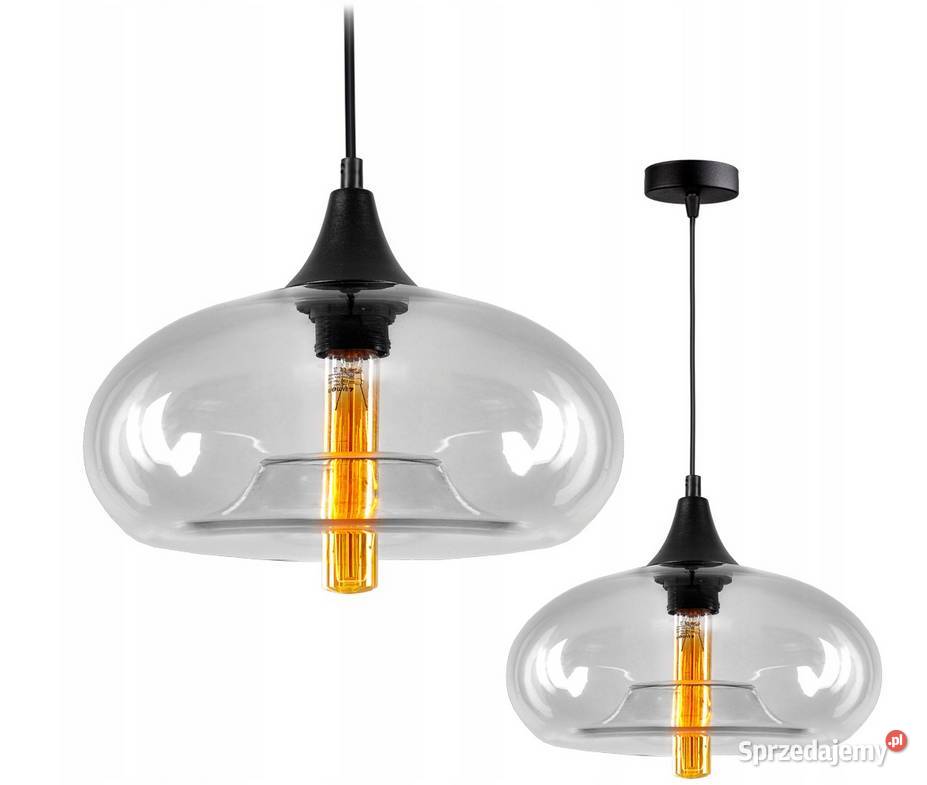 LAMPA WISZĄCA SUFITOWA ŻYRANDOL BRYLANT szklana Choroszcz