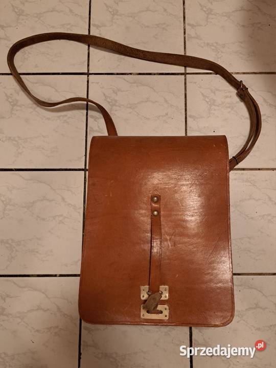 Torba raportówka vintage 100 skóra dolnośląskie