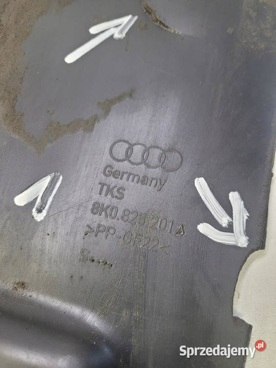OSŁONA PŁYTA PODWOZIA LEWA AUDI A4 B8 8K0825201A Przystajń sprzedam