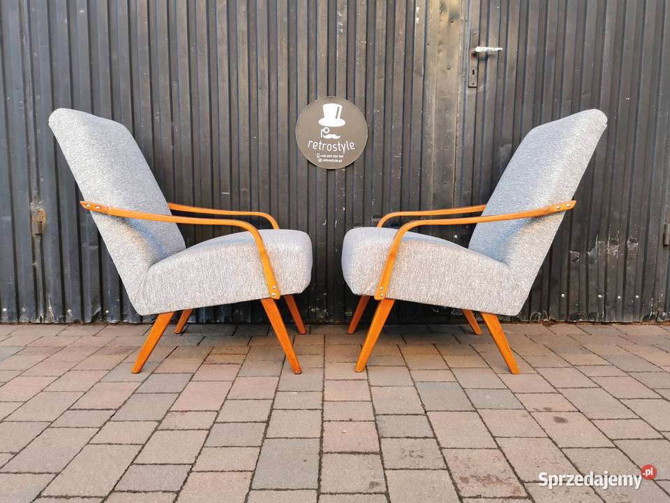 Fotel JITONA Czechosłowacja 60 Design Prl śląskie Pogórze