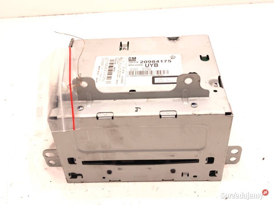 RADIO OPEL INSIGNIA A 20984175 0817 ODTWARZACZ