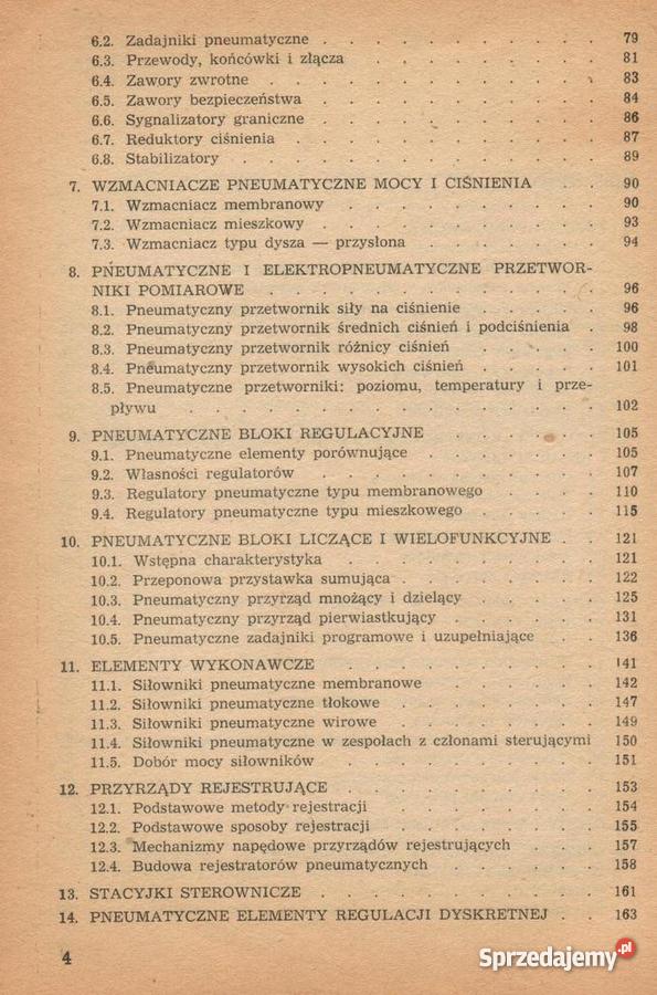 Elementy urządzeń automatyki