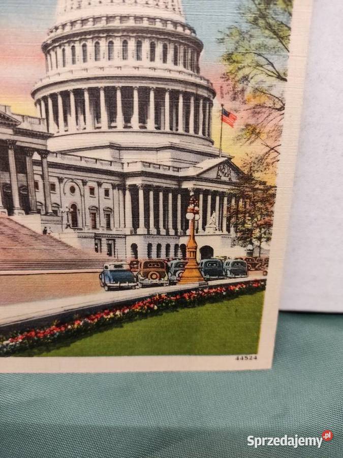 Pocztówka widokówka Kapitol Stanów Zjednoczonych