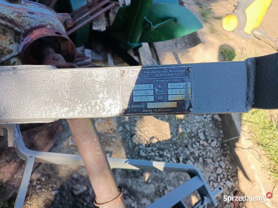 Kopaczka do ziemniakow na walek PIONIER Jasło sprzedam