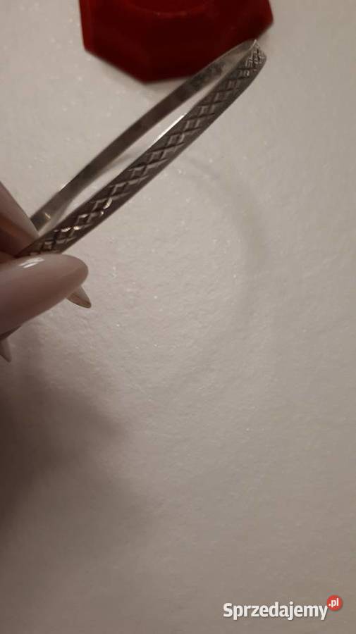 Bransoleta srebrna kółko mazowieckie Radom