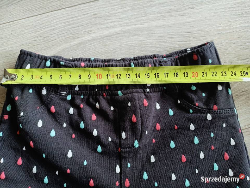 Jegginsy legginsy dziewczęce w łezki z dziewczynka mazowieckie Płock