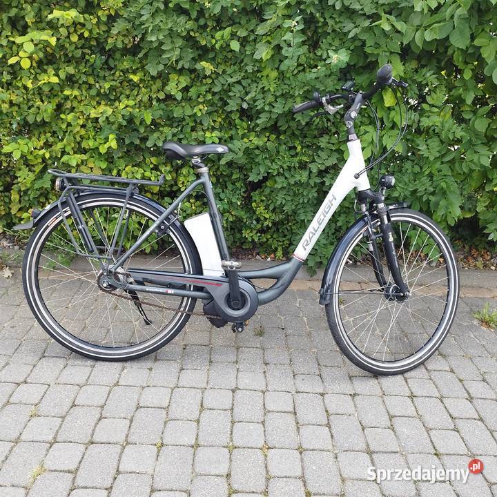 Rower damski miejski elektryczny Raleigh mały Kruszyn sprzedam