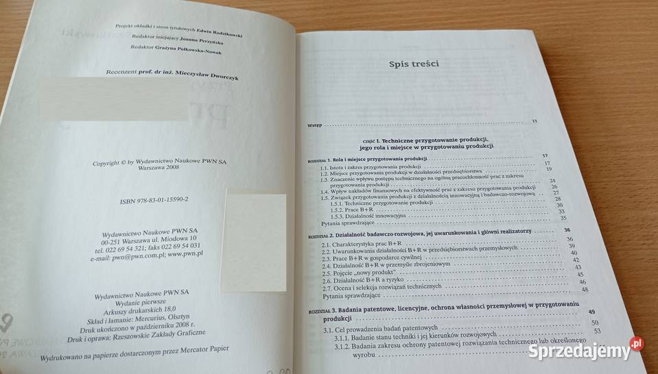 Przygotowanie produkcji Kazimierz Szatkowski pomorskie Gdańsk