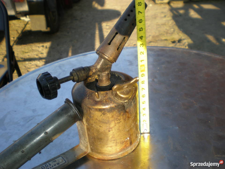 Starapięknamosiężna zabytkowa lutlampapalnik zachodniopomorskie Lipiany