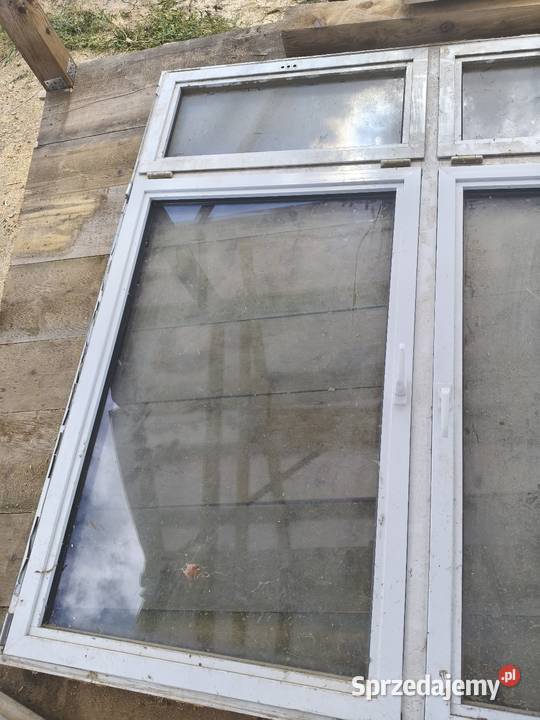 Okno aluminiowe duże Ropa sprzedam