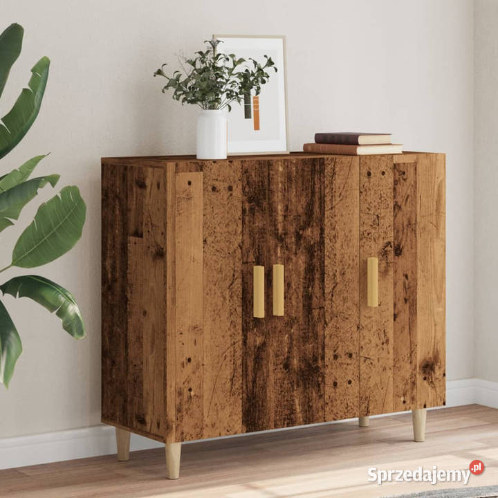 Szafka stare drewno 90x34x80 materiał