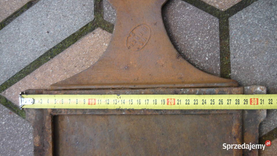 Szyber komina kominowy 37 x 32 do komina kominka Sokółka