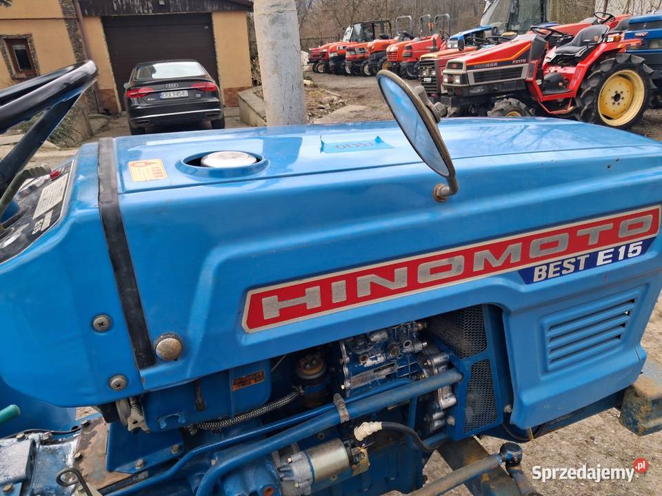 Hinomoto E15 2wd glebogryzarka małopolskie Konary