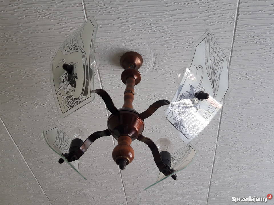 Żyrandol lampa wisząca wielkopolskie Ostrów Wielkopolski