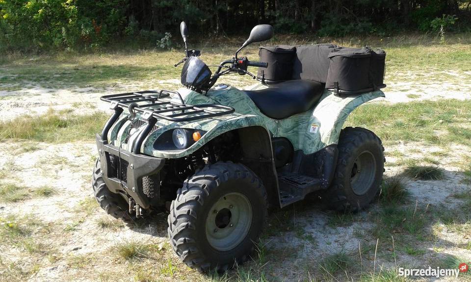 QUAD PRZEPRAWOWY KAZUMA JAGUAR 500 wygląd Yamaha czterosuwowy Krzeszów