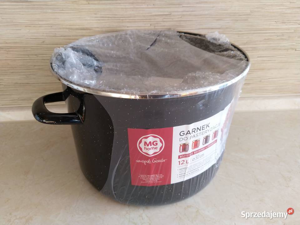 NAJTANIEJ Garnek Emaliowany Do Pasteryzacji Zabrze