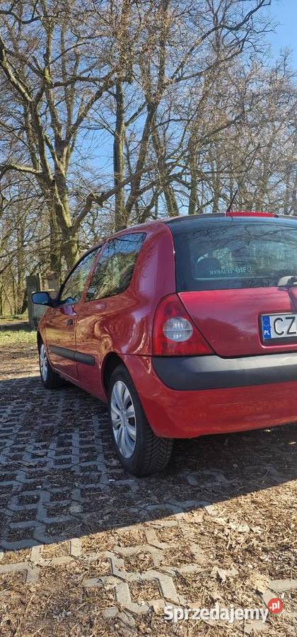 RENAULT CLIO II 12 BENZYNA 2002r Mieścisko