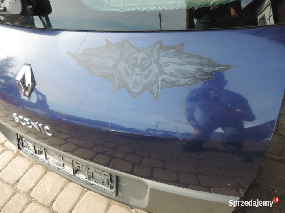 RENAULT SCENIC II 2 KLAPA TYŁ TYLNA BAGAŻNIKA małopolskie Nowy Sącz