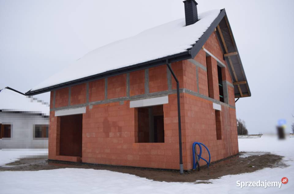 Dom 105m2 stan surowy gmina Chmielnik