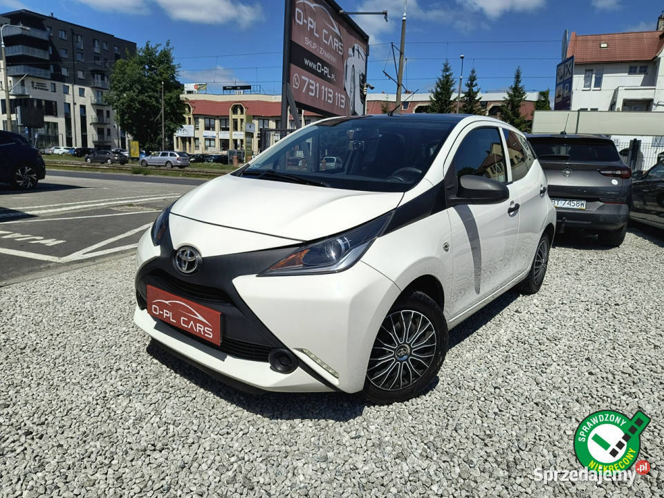 Toyota Aygo 1 włascicielNISKI PRZEBIEGczujniki Bydgoszcz