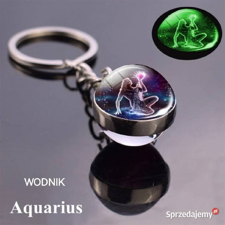 Brelok do kluczy Luminous świecący Znak Zodiaku Pabianice sprzedam