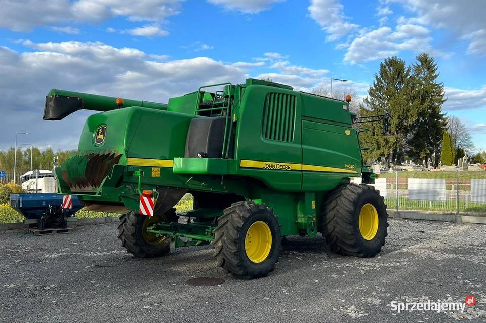 John Deere W650i W 650 i 2009 koła 900 61m stół John Deere Ćmiłów