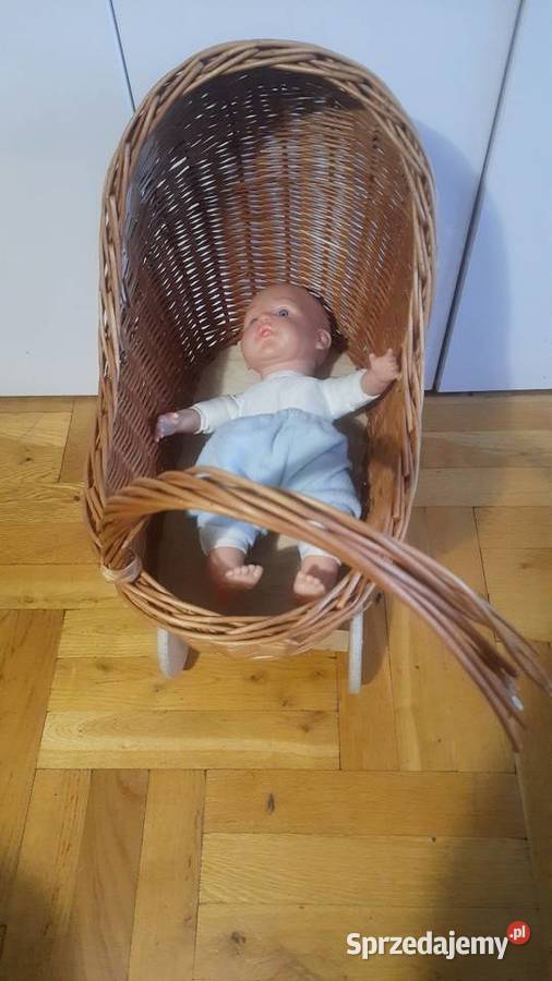 Wiklinowy wózek lalek Wrocław