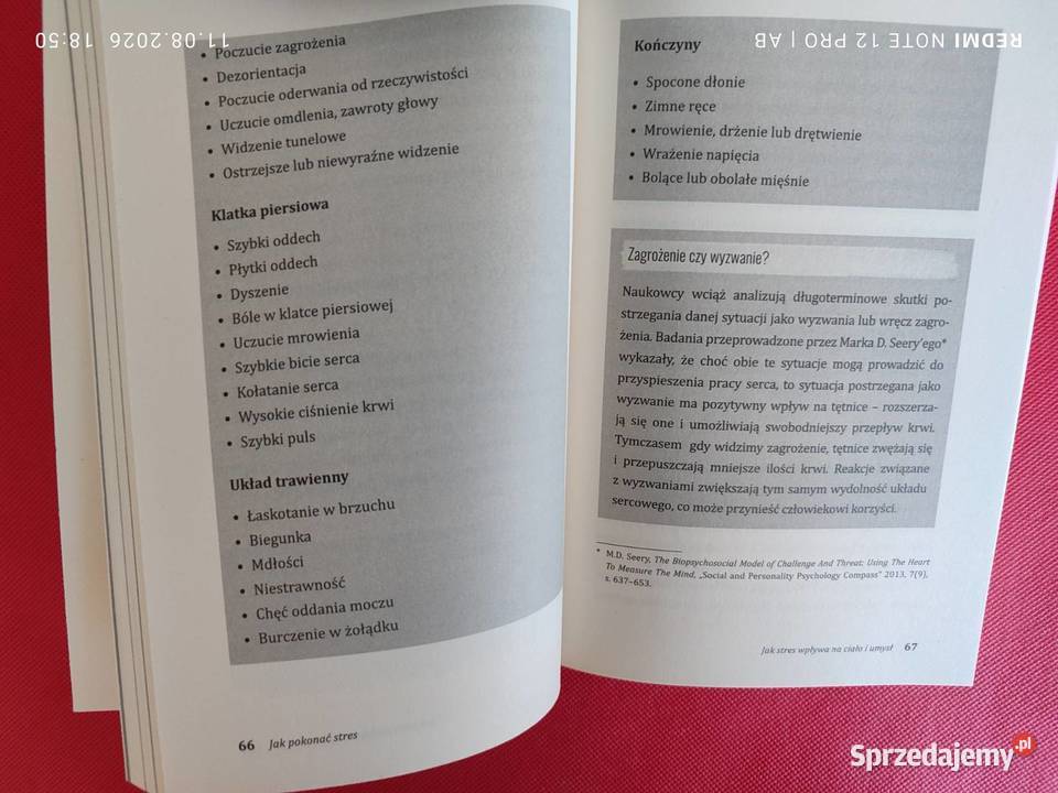 pokonać stres Joy Langley poradnik psychologia motywacja, rozwój osobisty Poradniki, albumy i reportaże Katowice sprzedam