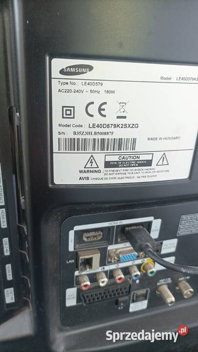 Samsung 40 dekoder DVBT gwarancja sprzedam