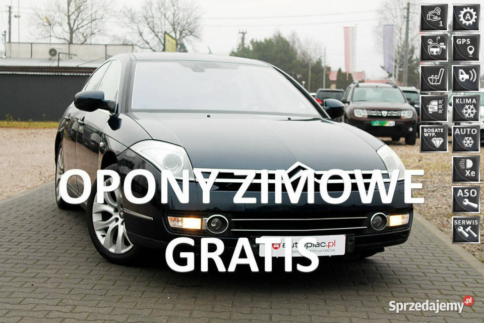 Citroen C6 30HDIExclusiveLiftNoweOponyGratis Rok produkcji 2011 Warszawa sprzedam