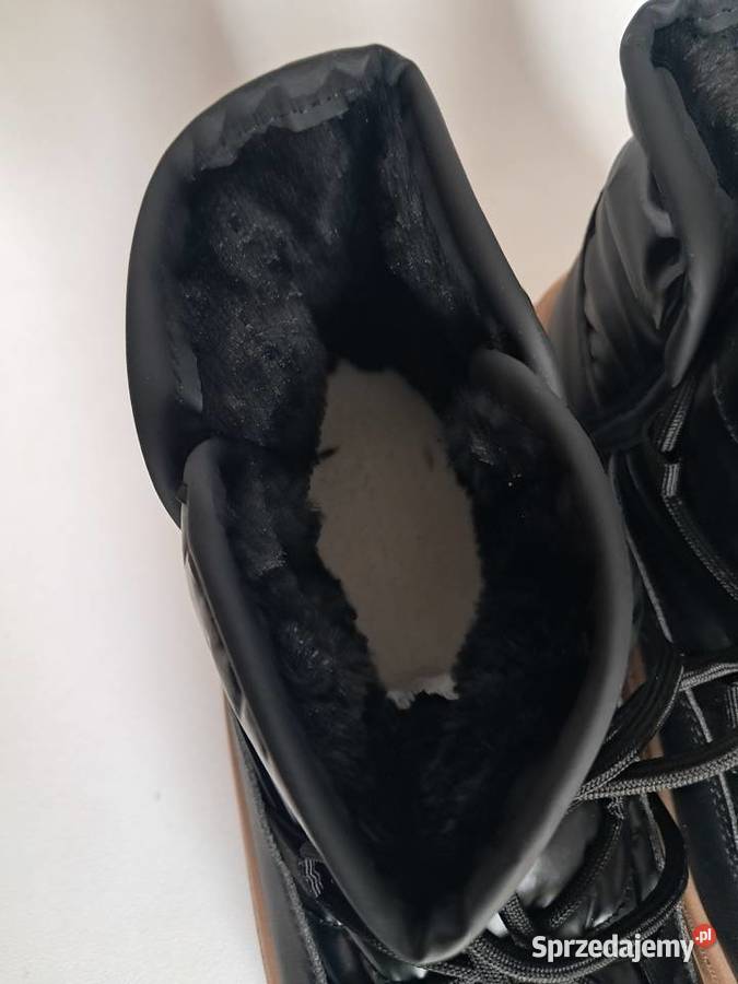 nowe czarne buty śniegowce rozmiar 37 długość Sandomierz